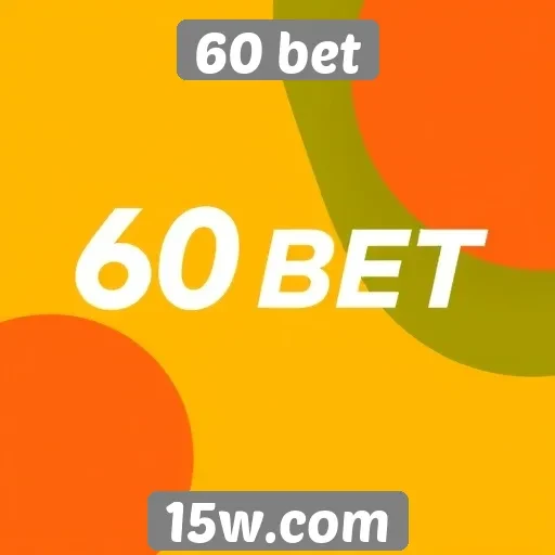 A interface do usuário do site 60 bet